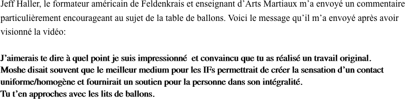 Jeff Haller, le formateur am�ricain